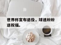 jinnianhui-世界杯宣布退役，球迷纷纷送祝福。