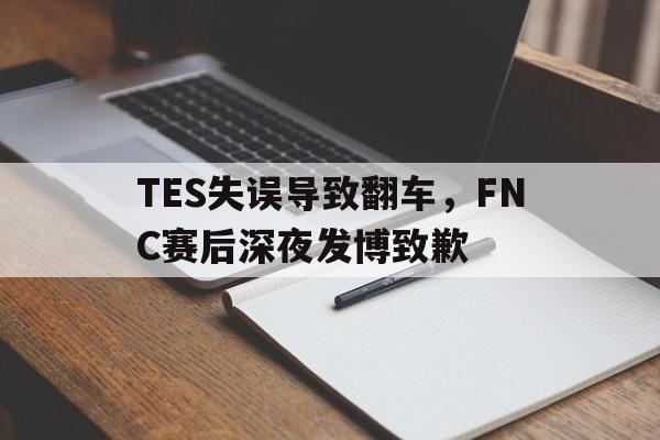 TES失误导致翻车，FNC赛后深夜发博致歉